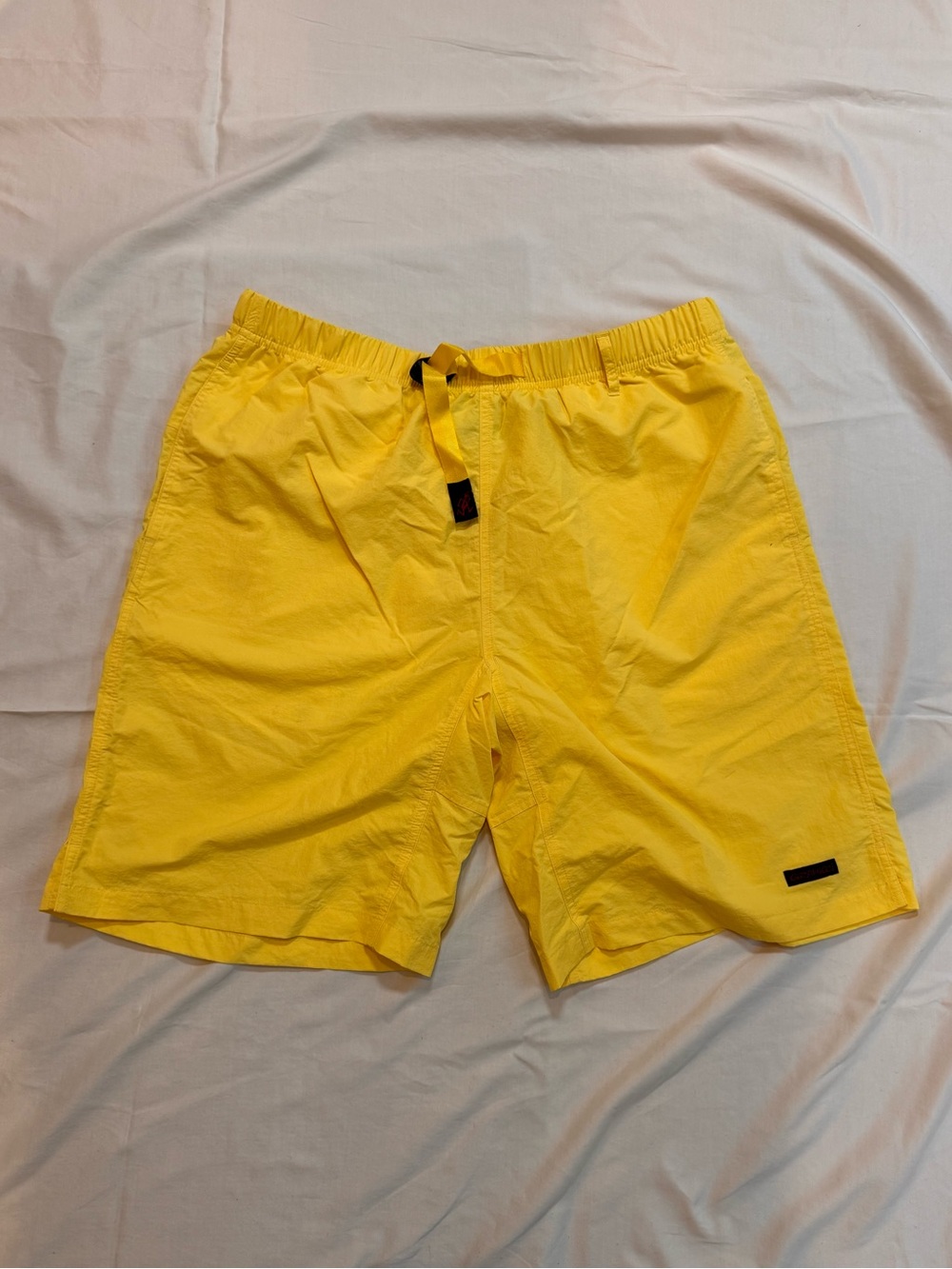 Gramicci- Men's Yellow Nylon Shorts